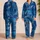 Deep Sea Sharks And Ocean Currents For Adventurous Coastal Getaways Satin Pajamas Set - 2