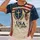 Patriotic Eagle Cross And Flag Motifs For Independence Day Football Game Gatherings All-over Print Unisex T-shirt - 2
