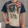 Patriotic Eagle Cross And Flag Motifs For Independence Day Football Game Gatherings All-over Print Unisex T-shirt - 1