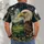 Majestic Eagle Over Golf Course for Weekend Fairway Leisure and Outdoor Sports Fans All-over Print Unisex T-shirt - 4