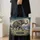 Moonlit Elephant and Mountain Meadow for Bohemian Nature Lovers and Birthday Gifting Quilted Tote Bag - 4