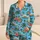 Tropical Palm, Hibiscus and Island Coast Scenes for Relaxed Beachside Getaways and Holidays Satin Pajamas Set - 1