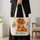 Sunglasses Poodle With Roses for Summer Outings and Dog Lover Gifts Quilted Tote Bag - 4