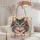Vibrant Rainbow-Eyed Cat Portrait for Summer Days and Thoughtful Animal Lover Gifts Quilted Tote Bag - 5