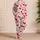 Burgundy And Cherry Heart Motifs For Cozy Winter Evenings And Sweet Valentine Moments Satin Pajamas Set - 4