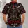 Skull Football Player Red Zone Art for Game Day Fans and Halloween All-over Print Unisex T-shirt - 4