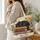 Sleeping Black Cat on Vintage Books for Cozy Reading Days and Thoughtful Gifts for Her Quilted Tote Bag - 3