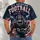 American Football Patriot Scene for Game Day Tailgates, Parties and Sports Fans All-over Print Unisex T-shirt - 4