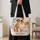 Colorful Bulldog Portrait for Pet Lover Birthdays, Celebrations, and Dog Lover Gifts Quilted Tote Bag - 4