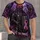 Pumpkin Knight and Pink Ribbons for Halloween Awareness in October All-over Print Unisex T-shirt - 1