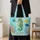 Colorful Seahorse and Tropical Fish for Coastal Holidays, Beach Days and Ocean Lovers Quilted Tote Bag - 4