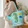 Colorful Seahorse and Tropical Fish for Coastal Holidays, Beach Days and Ocean Lovers Quilted Tote Bag - 3