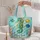 Colorful Seahorse and Tropical Fish for Coastal Holidays, Beach Days and Ocean Lovers Quilted Tote Bag - 5