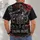 Viking Longship And Horned Helmet For Norse Mythology Fans And Themed Events All-over Print Unisex T-shirt - 4