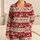 Reindeer Holly And Snowflake Nordic Holiday Motif For Cozy Christmas Evenings Satin Pajamas Set - 1