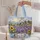 Lavender Fields and Sunflowers for Garden Days, Birthday Gifts for Women Quilted Tote Bag - 5