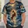 Jesus Walking on Water Biblical Scene for Faithful Everyday Wear and Worship All-over Print Unisex T-shirt - 6