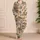 Farmyard Roosters, Cottages and Orchard Trees for Cozy Country Living Gifts Satin Pajamas Set - 4
