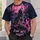 Howling Wolf Beneath a Pink Moon for Breast Cancer Awareness and Hope All-over Print Unisex T-shirt - 6