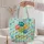 Colorful Paw Prints for Dog Lovers, Cheerful Everyday Style for Pet Parents and Friends Quilted Tote Bag - 5