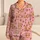 Cute Teddy Bears And Strawberries For Cozy Evenings And Sweet Relaxing At Home Satin Pajamas Set - 1