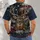 Patriotic Buck And Flag Country Artwork For Hunting Season And Outdoor Lifestyle All-over Print Unisex T-shirt - 4