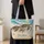 Sea Turtle Family by Turquoise Waves for Summer Beach Days and Ocean-Loving Women Quilted Tote Bag - 4