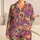 Tropical Fruit and Coastal Icons for Breezy Summer Lounging and Relaxed Getaways Satin Pajamas Set - 1