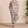Watercolor Puppy Companions for Cozy Spring Evenings and Easter Gift Giving at Home Satin Pajamas Set - 4
