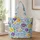 Purple and Gold Botanical Flowers for Garden Lovers and Mother's Day Gifts for Her Quilted Tote Bag - 1