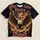 Bald Eagle and American Flag Faith Tribute for Patriotic Events and Outdoor Pride All-over Print Unisex T-shirt - 5