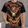 Bald Eagle and American Flag Faith Tribute for Patriotic Events and Outdoor Pride All-over Print Unisex T-shirt - 1
