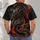 Crimson Flame Dragon for Bold Nights Out and Everyday Adventure for Men Who Stand Out All-over Print Unisex T-shirt - 4