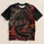 Crimson Flame Dragon for Bold Nights Out and Everyday Adventure for Men Who Stand Out All-over Print Unisex T-shirt - 5