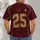 Burgundy Gold Football Number 25 Style For Game Day And Casual Sports Fans All-over Print Unisex T-shirt - 4