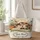 Sleeping Calico Cat Among Books and Wildflowers for Cozy Reading Days and Cat Lovers Quilted Tote Bag - 1