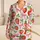 Strawberry And Gingham Bows For Sweet Springtime Lounging And Thoughtful Gift Giving Satin Pajamas Set - 1