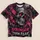 Pink Lightning Skull and Gothic Night Scene for Alternative Everyday Wear All-over Print Unisex T-shirt - 5