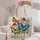 Butterfly and Wildflower Garden Gift for Nature Lovers and Spring Birthdays Quilted Tote Bag - 5