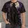 Gothic Outlaw Under a Full Moon for Halloween Nights and Dark Western Style All-over Print Unisex T-shirt - 1