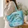 Colorful Sea Turtles for Coastal Beach Lovers and Ocean-Loving Moms Quilted Tote Bag - 3