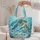Colorful Sea Turtles for Coastal Beach Lovers and Ocean-Loving Moms Quilted Tote Bag - 5