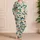 Turquoise Surf Trucks And Palm Trees For Sunny Coastal Adventures For Kids Satin Pajamas Set - 4