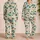 Turquoise Surf Trucks And Palm Trees For Sunny Coastal Adventures For Kids Satin Pajamas Set - 2