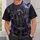 Crowned Skeleton Raven Moonlit Gothic Scene for Halloween Fans and Dark Fantasy Lovers All-over Print Unisex T-shirt - 6