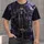 Crowned Skeleton Raven Moonlit Gothic Scene for Halloween Fans and Dark Fantasy Lovers All-over Print Unisex T-shirt - 1