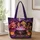 Candy Cauldron Witches for Halloween Trick-or-Treat Parties and Cozy Autumn Celebrations Quilted Tote Bag - 1