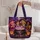 Candy Cauldron Witches for Halloween Trick-or-Treat Parties and Cozy Autumn Celebrations Quilted Tote Bag - 5