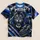 Roaring Blue-Eyed Lion and City Pride for Detroit Fans and Game Day Enthusiasts All-over Print Unisex T-shirt - 5