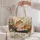 Fluffy Cat Among Garden Roses and Open Books for Cozy Reading and Pet Lover Gifts Quilted Tote Bag - 5